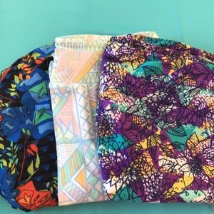 NWOT! Lula Roe Leggings TC Set#75
